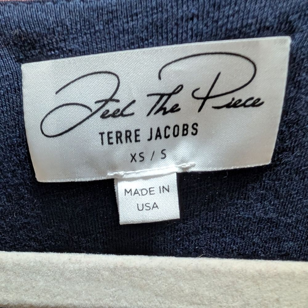 Feel The Piece Terre Jacobs modal cotton sleeveless dress summer beachy XS/S - Picture 3 of 9
